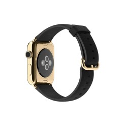 Apple Watch Edition 42mm 18-Karat Yellow Gold Case Black Classic Buckle 