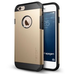SGP Case Tough Armor Series Champagne Gold Metal for iPhone 6