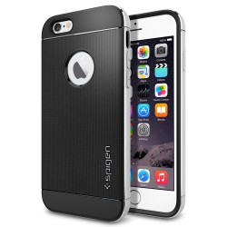 SGP Case Neo Hybrid Metal Series Satin Silver for iPhone 6