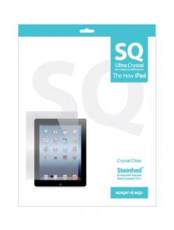 SGP Screen Protector Steinheil Series Ultra Crystal (SQ) for New iPad 4G LTE/WiFi