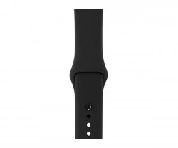 Apple Watch Series 3 (GPS) 38mm Space Gray Aluminium Case w. Black Sport B. Model A1858 (MTF02)