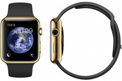 Apple Watch Edition 42mm 18-Karat Yellow Gold Case with Black Sport Band