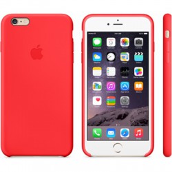 Apple Silicone Case for iPhone 6 Red