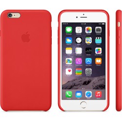 Apple Leather Case for iPhone 6 Soft Red