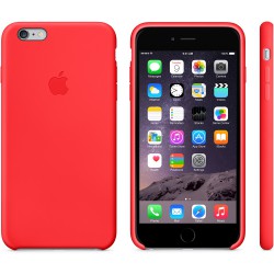 Apple Silicon Case for iPhone 6 Plus Red