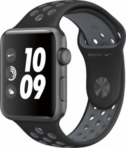Apple Watch Nike+ 42mm Series 2 Space Gray Aluminum Case with Black/Volt Nike Sport MNYY2